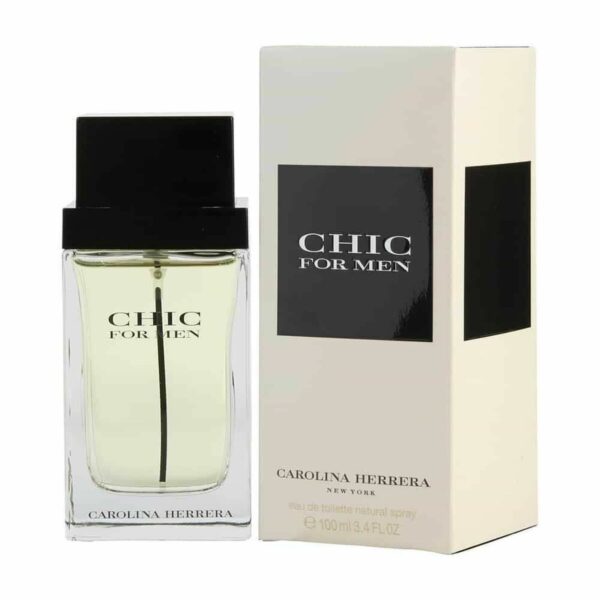 Men's Perfume Carolina Herrera Chic for Men EDT 100 ml - Image 2