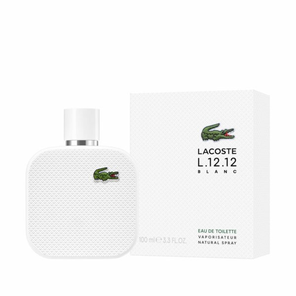 Men's Perfume Lacoste L.12.12 Blanc EDT - Image 2